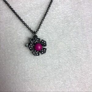 💜 Juicy Couture 💜 Necklace Pink Flower Chain​